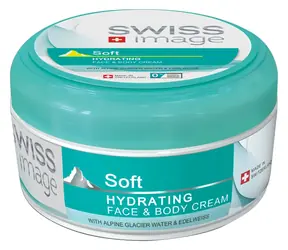 Swiss Image Soft Hydrating Face & Body Cream Tělový krém 200 ml