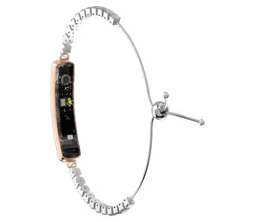 Colmi M06 růžové zlato / Chytrý náramek / nerezová ocel / Bluetooth 5.3 / IP68, 5ATM