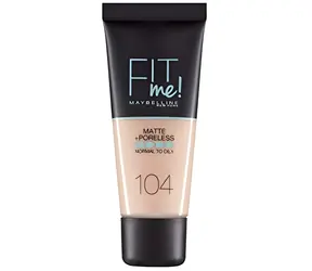 Maybelline Fit Me! Matný make-up pro normální a mastnou pleť 30 ml 104 Soft Ivory