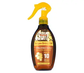 Vivaco SUN Argan Oil Olej na opalování s arganovým olejem SPF 10 200 ml