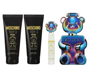 Moschino Toy 2 Pearl Parfémovaná voda 100 ml ~ parfémovaná voda 100 ml + tělové mléko 100 ml + sprchový gel 100 ml