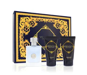 Versace Pour Homme Toaletní voda 50 ml ~ toaletní voda 50 ml + balzám po holení 50 ml + sprchový gel 50 ml