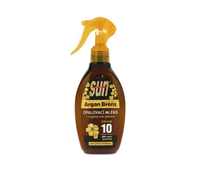 Vivaco Sun Argan Bronz Opalovací mléko s arganovým olejem SPF 10 200 ml