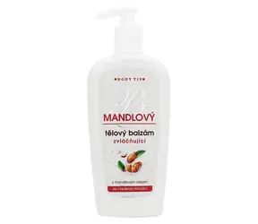 Vivaco Body Tip Tělový balzám s mandlovým olejem 300 ml