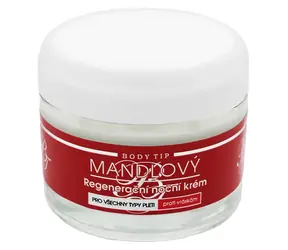 Vivaco Body Tip Pleťový noční krém s mandlovým olejem 50 ml