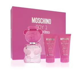 Moschino Toy 2 Bubble Gum Toaletní voda 50 ml ~ toaletní voda 50 ml + tělové mléko 50 ml + sprchový gel 50 ml