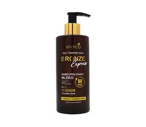 Vivaco Bronze Express Medium Samoopalovací mléko 300 ml