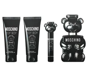 Moschino Toy Boy Parfémovaná voda 100 ml ~ parfémovaná voda 100 ml + balzám po holení 100 ml + sprchový gel 100 ml