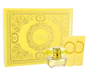 Versace Yellow Diamond Toaletní voda 50 ml ~ toaletní voda 50 ml + tělové mléko 50 ml + sprchový gel 50 ml