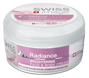 Swiss Image Body Care Radiance Brightening Face & Body Cream Rozjasňující krém na obličej a tělo 200 ml
