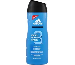 Adidas After Sport Shower Gel 3-In-1 Sprchový gel 400 ml
