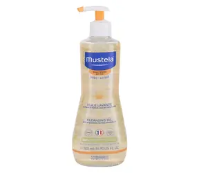 Mustela Bébé Cleansing Oil Koupelový olej 500 ml