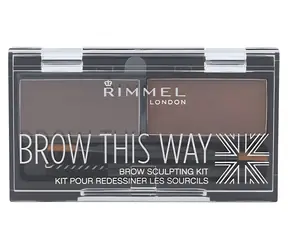Rimmel London Brow This Way Set a paletka na obočí 2,4 g 002 Medium Brown