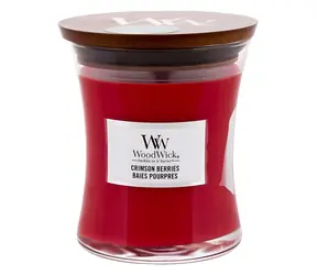 WoodWick Crimson Berries Vonná svíčka 275 g
