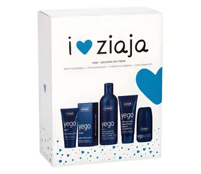 Ziaja Men Sprchový gel 300 ml ~ sprchový gel 3v1 300 ml + hydratační krém SPF6 50 ml + balzám po holení 75 ml
