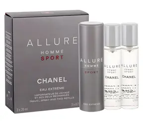 Chanel Allure Homme Sport Eau Extreme Toaletní voda 3x20 ml