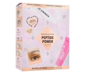Makeup Revolution London Peptide Power Lash & Lip Duo Péče o řasy a obočí 3 ml ~ sérum na řasy a obočí 3 ml