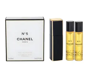 Chanel No.5 Parfémovaná voda 20 ml ~ 3 x parfémovaná voda 20 ml