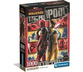 CLEMENTONI Puzzle Marvel: Deadpool & Wolverine / 1000 dílků / od 14 let
