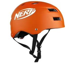 Spokey FREEFALL NERF oranžová / Juniorská přilba / Obvod hlavy 52-55 cm