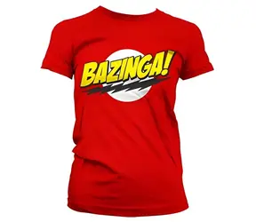 Tričko The Big Bang Theory: Bazinga dámské L / Dámské