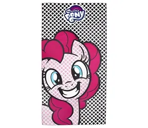 Spokey Pinkie My Little Pony černo-bílý / Rychleschnoucí sportovní ručník / 80 x 160 cm
