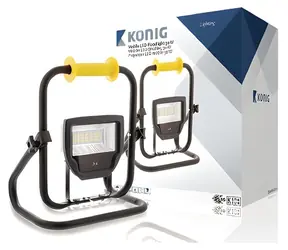 König KNLEDFLST30W / LED reflektor / 30 W / 2300 lm / přenosný / třída II ochrany