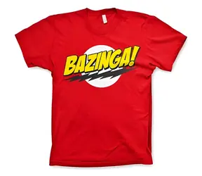 Tričko The Big Bang Theory Bazinga pánské L / Pánské