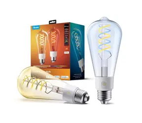 Govee Smart žárovka ST64 RGBWW 5W-40W 500lm E27 Long Life / Chytrá LED žárovka / Matter / 2ks
