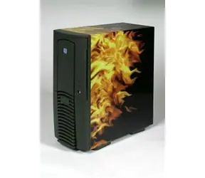 Compad Cover-Ups L Flame / Herní podložka / 1300x500 mm