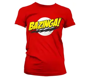Tričko The Big Bang Theory: Bazinga dámské M / Dámské