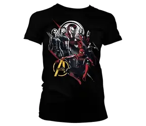 Tričko The Avengers Heroes dámské S / Dámské / 100% bavlna