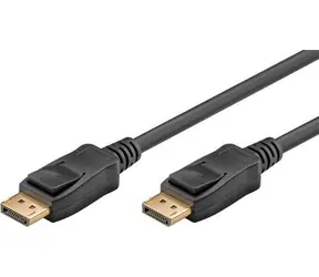 Goobay DisplayPort 2.0/2.1 3m černá / Kabel / 8K/120Hz / 40 Gbit/s / HDCP 2.2