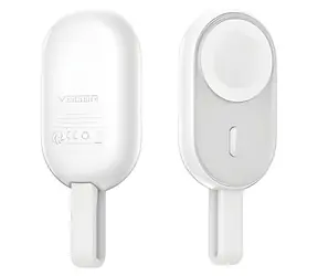 Veger W0102 bílá / Powerbanka / pro Apple Watch / 1200 mAh