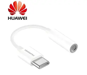 Huawei CM20 bílá / Redukce / USB-C - Jack 3,5 mm