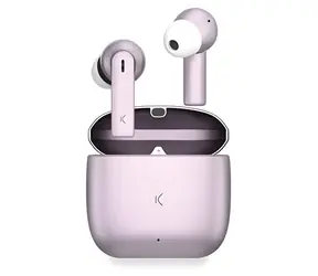 Ksix Meteor růžová / Bezdrátová sluchátka / výdrž 4+28 h / Bluetooth