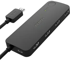 BENFEI HDMI Switch 4v1 / Přepínač HDMI / 4K 60Hz / 2K 144Hz / HDCP 2.3