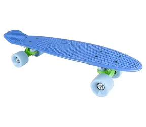 Spokey CRUISER modrý / Skateboard / 22 x 6" / kolečka 60x45 mm
