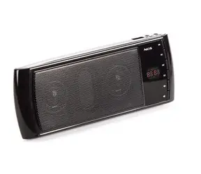 NGS Twister černá / Přenosné rádio / MP3 přehrávač / USB 2.0 / Výdrž baterie 5 h