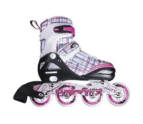 Spokey Baffies růžová / Kolečkové brusle / vel. 31-34