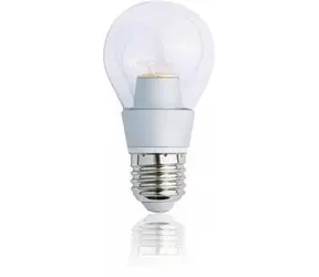 Tesla BULB E27 5W / LED žárovka / 230V / 380lm / 30 000h / 2300K teplá bílá / čirá / stmívatelná