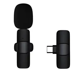 Bezdrátový klopový mikrofon USB-C / Mikrofon / S baterií