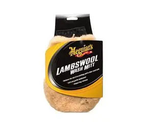 Meguiar's Lambswool Wash Mitt / Mycí rukavice / Pravá jehněčí vlna