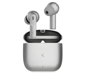 Ksix Meteor stříbrná / Bezdrátová sluchátka / výdrž 4+28 h / Bluetooth