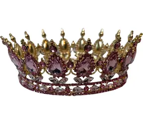 SPARKYS Korunka Royal Queen PINK / Doplněk ke kostýmu / Kov