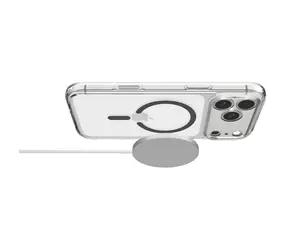 Spigen Ultra Hybrid MagSafe clear graphite / Ochranný kryt / Apple iPhone 18 Pro Max/17 Pro Max / MagSafe
