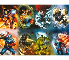 TREFL Puzzle Premium Plus Avengers: Legendy v akci / 8000 dílků / 180,5 x 132,5 cm