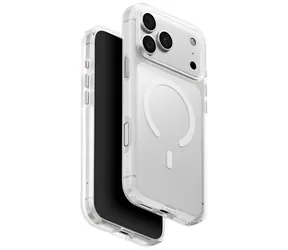 UNIQ Clario MagClick čirá pro iPhone 18 Pro Max a 17 Pro Max / Ochranný kryt / MagSafe nabíjení