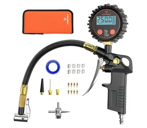 Etenwolf T500 / Elektronický manometr / Huštění a vypouštění / 3-250 PSI / ANSI B40.7 / 1/4" NPT