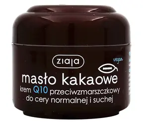 Ziaja Cocoa Butter Krém proti vráskám s Q10 pro normální a suchou pleť 50 ml